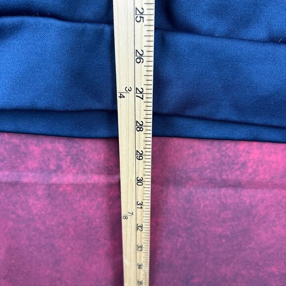 BAUER TEAM FLEECE HALF-ZIP BLUE PULLOVER WITH CHICAGO HOCKEY CLUB LOGO, SIZE L - Picture 9 of 13